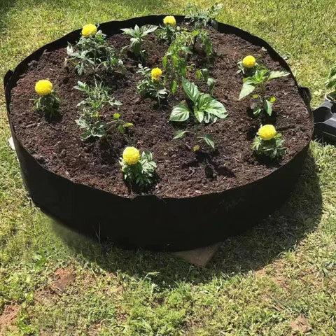 Canteiro De Plantas Suspenso de Feltro