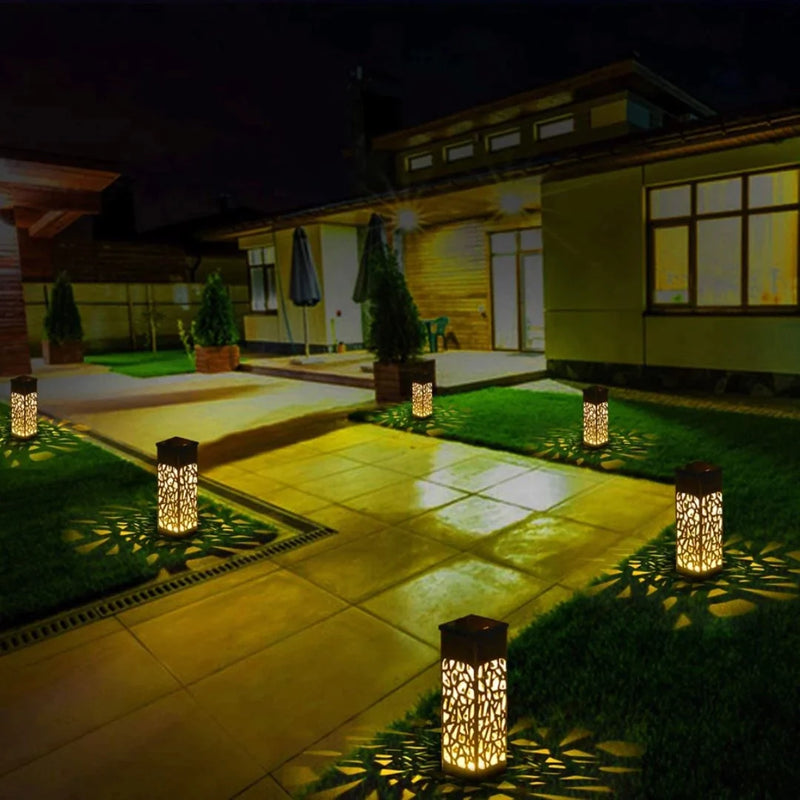 Luminária de Jardim com Led Solar