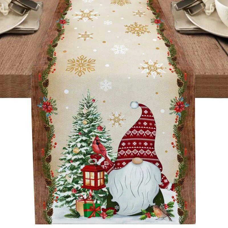 Caminho de Mesa Jantar Decoração Natal