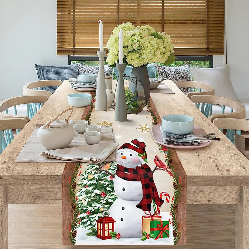 Caminho de Mesa Jantar Decoração Natal