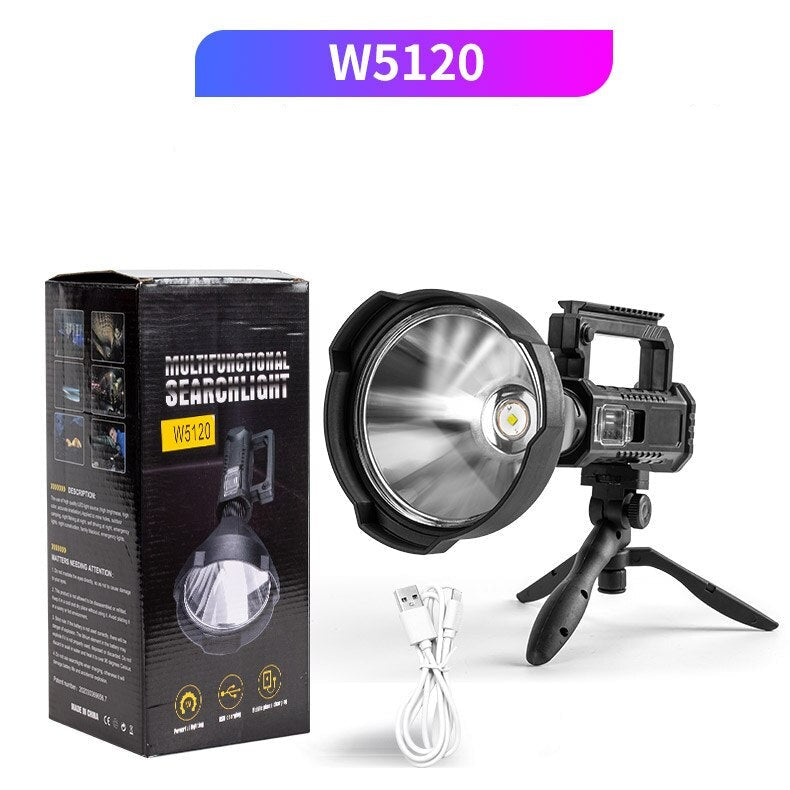 Lanterna em LED Alta Potência 1200 Lumens Tipo Tocha com Suporte